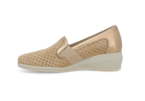 Melluso Donna Mocassini Camoscio R30618W-236520 Beige